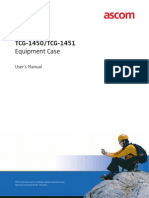 TCG-1450 &amp; TCG-1451 Equipment Cases -- User's Manual