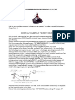 Menghadapi Beberapa Problem Pada Layar CRT