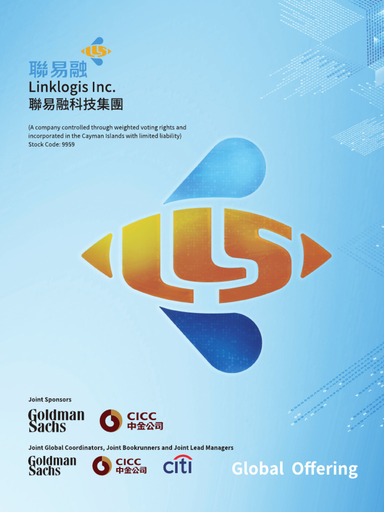 Linklogis Global Offering Prospectus | PDF | Supply Chain | Securities ...