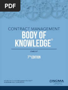 CONTRACT MANAGEMENT BODY OF KNOWLEDGE® 7th Edition
