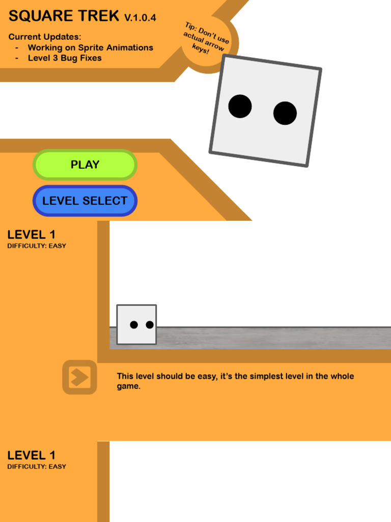 Square Trek Game Update v1.0.4 | PDF | Software Development | Computing