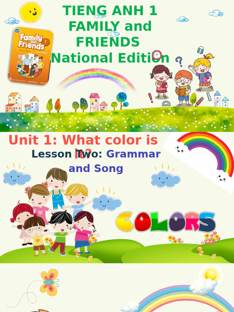 Color Vocabulary for Kids | PDF