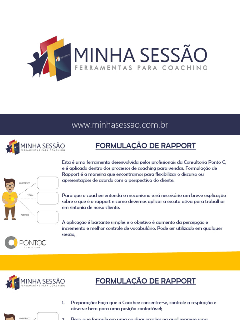 Formulação de Rapport em Vendas | PDF