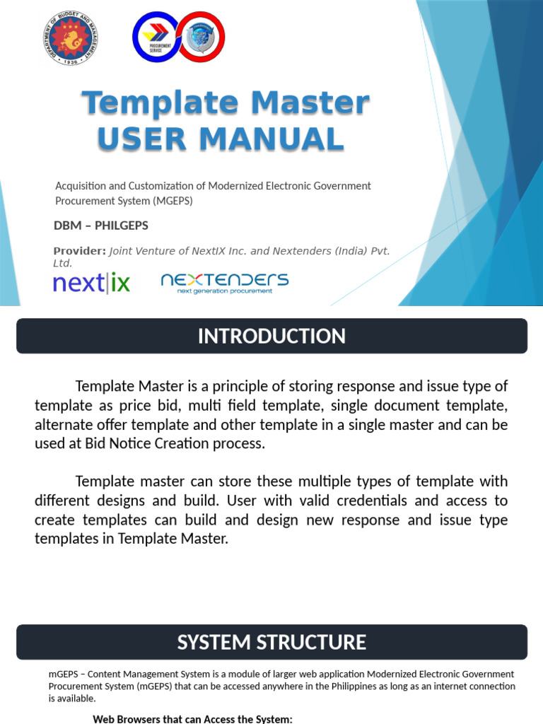 2.3 Template Master v1 | PDF | Login | Menu (Computing)