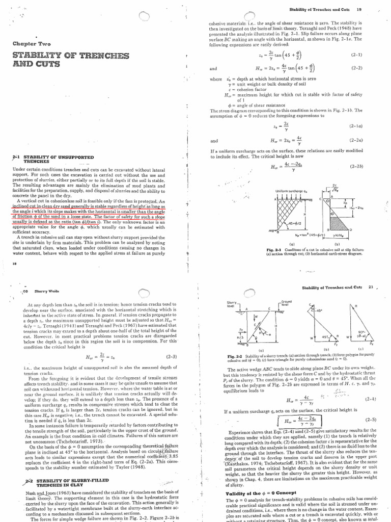 Borehole Stabilisation Check | PDF