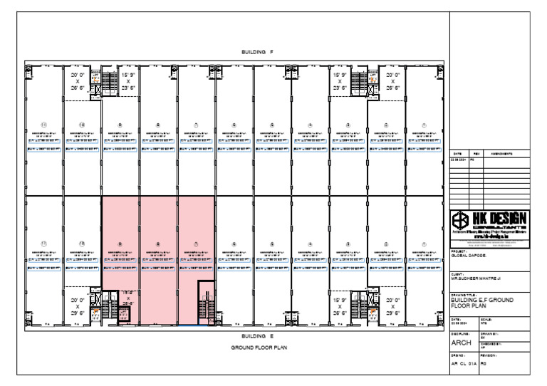 E, F Building Ground Floor - Global Dapode | PDF