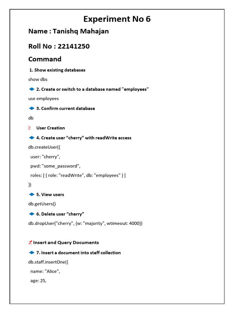 Experiment No 6 BDA | PDF