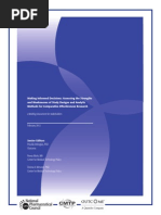 Download Making Informed Decisions Assessing Strengths and Weaknesses of Study Designs and Analytic Methods for Comparative Effectiveness Research by National Pharmaceutical Council SN85339068 doc pdf