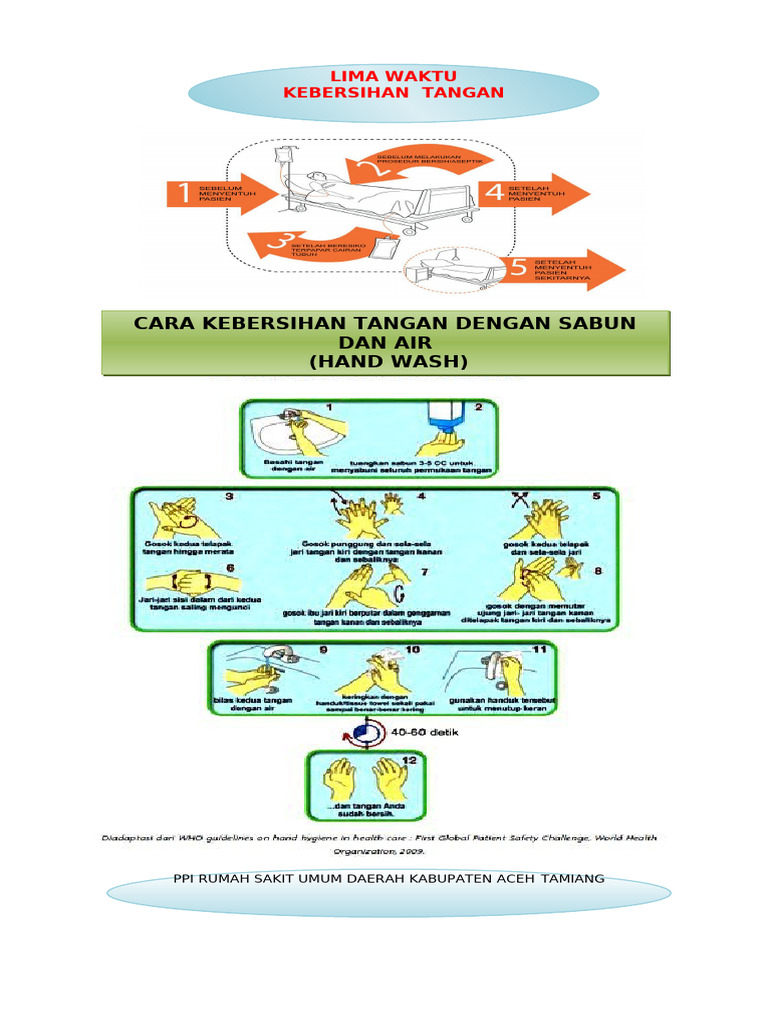 6 Langkah Mencuci Tangan Dengan Handwash Pdf