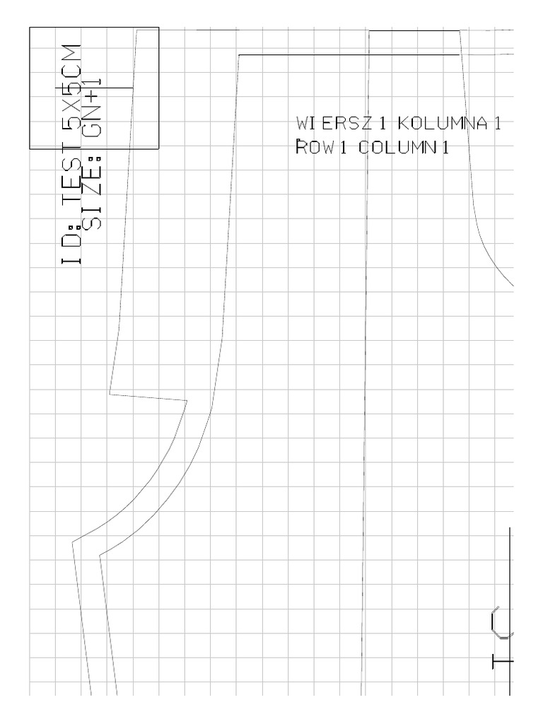 Homme Jeans Pattern GN+1 PDF | PDF