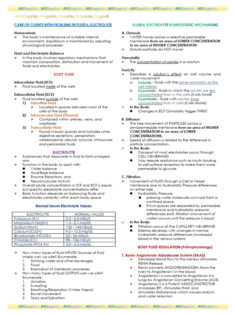 AIRZupply - Initial Edit MS Midterms - CARE OF CLIENTS WITH PROBLEMS IN ...