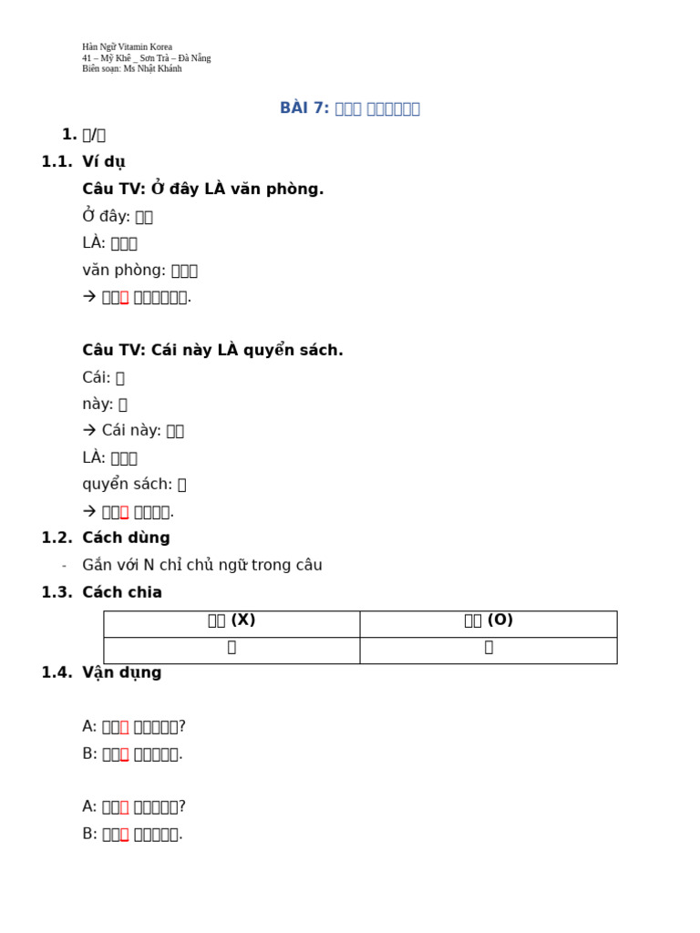 Bài 7 - Bài Giảng | PDF