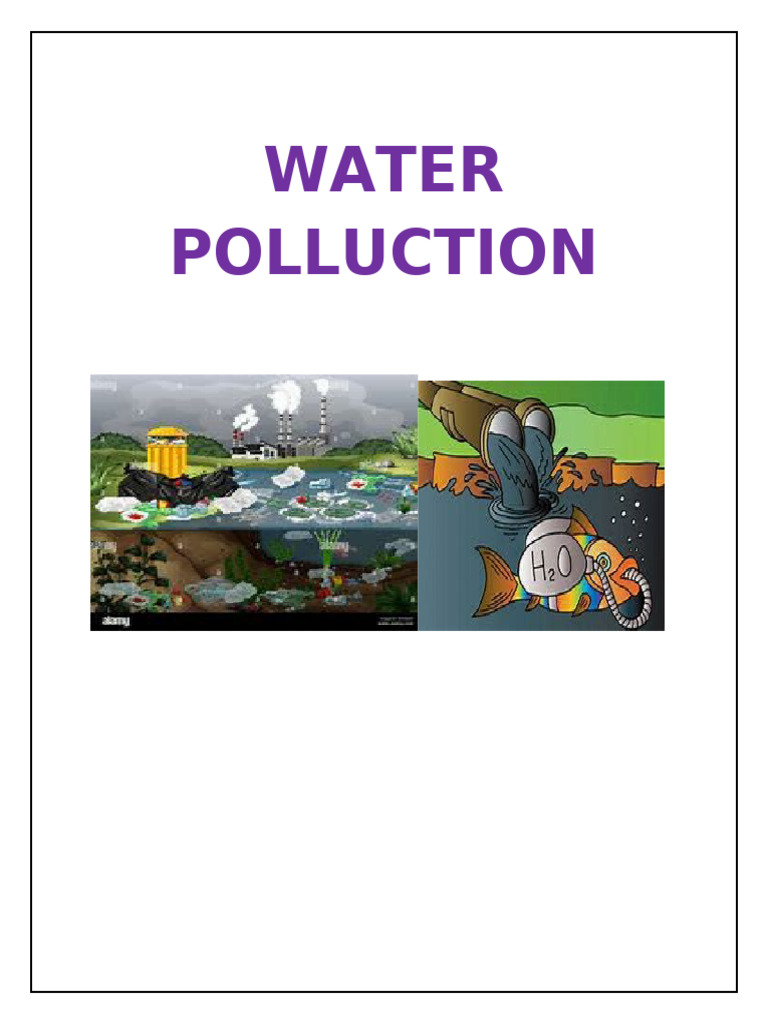Water Pollution | PDF | Water Pollution | Eutrophication