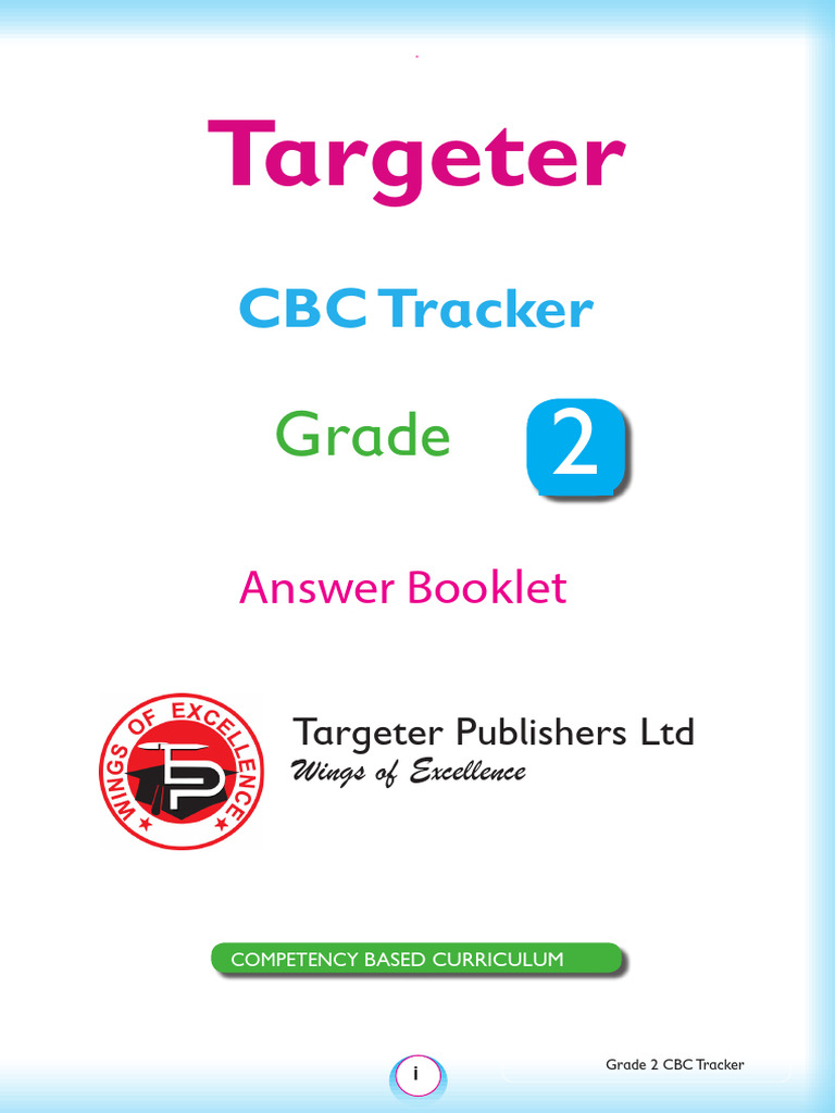 Grade 2 CBC Tracker Workbook | PDF | Chicken