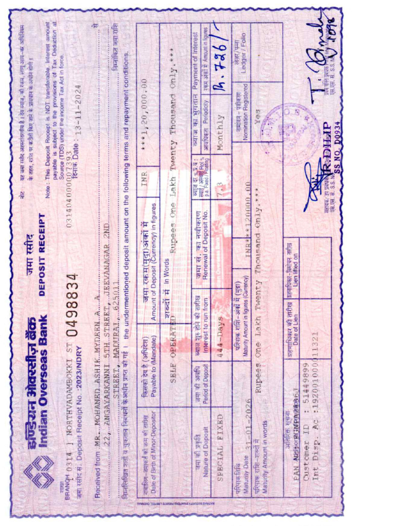 Indian Overseas Bank | PDF