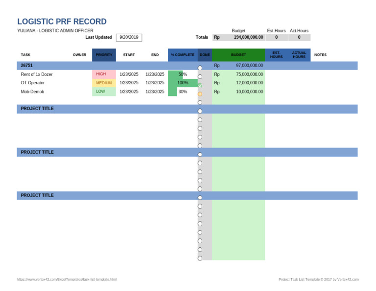 Yuliana-Prf Record | PDF
