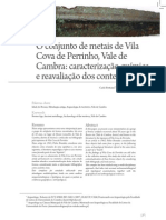 O Conjunto de Metais de Vila Cova de Perrinho, Vale de Cambra: Caracterização Química e Reavaliação Dos Contextos