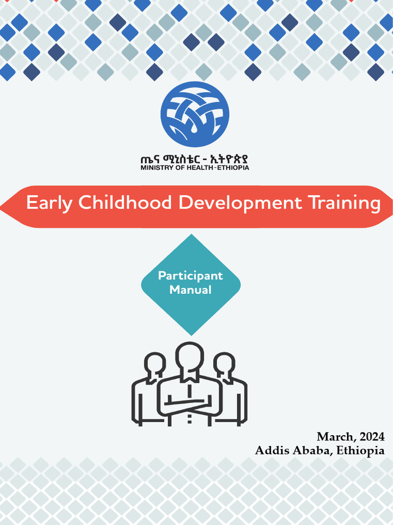 ECD Training Participant Manual | PDF | Child Development | Developmental Psychology