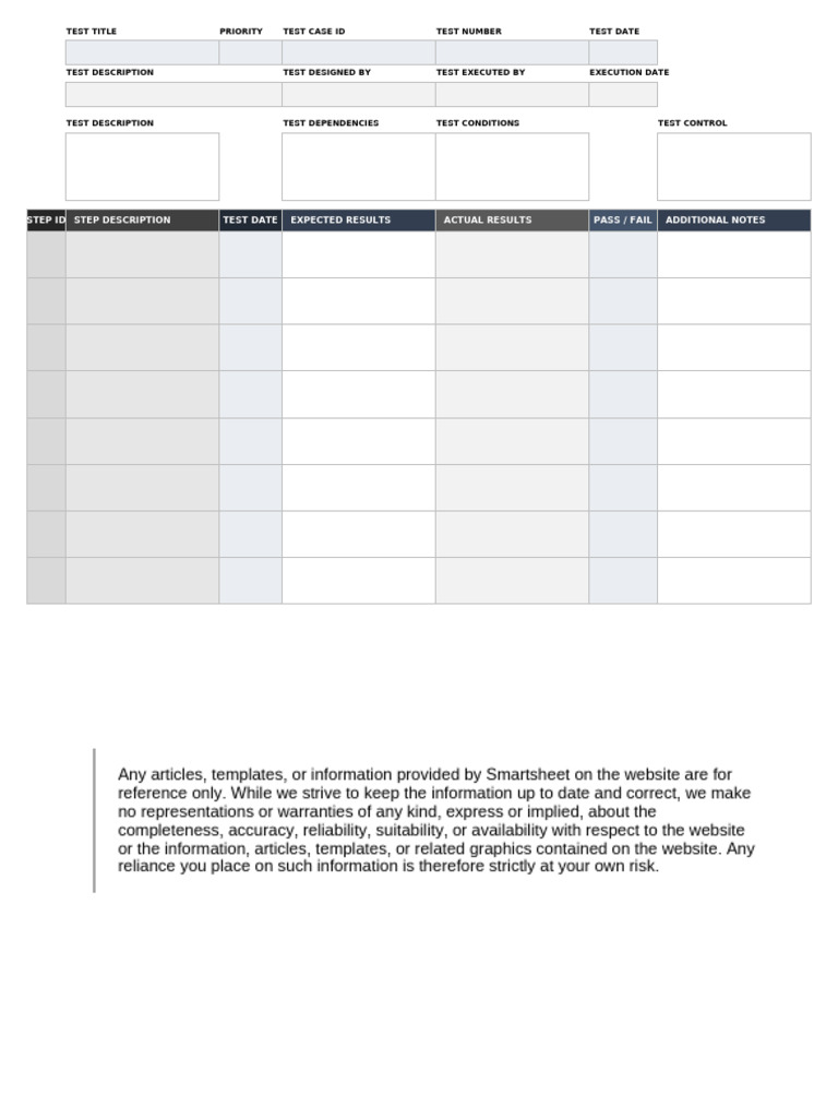 IC Test Medical Documentation | PDF