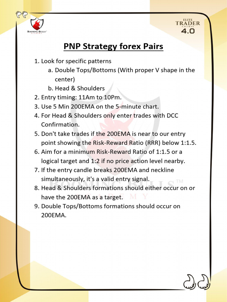 PNP Forex Trading Strategy Guide | PDF