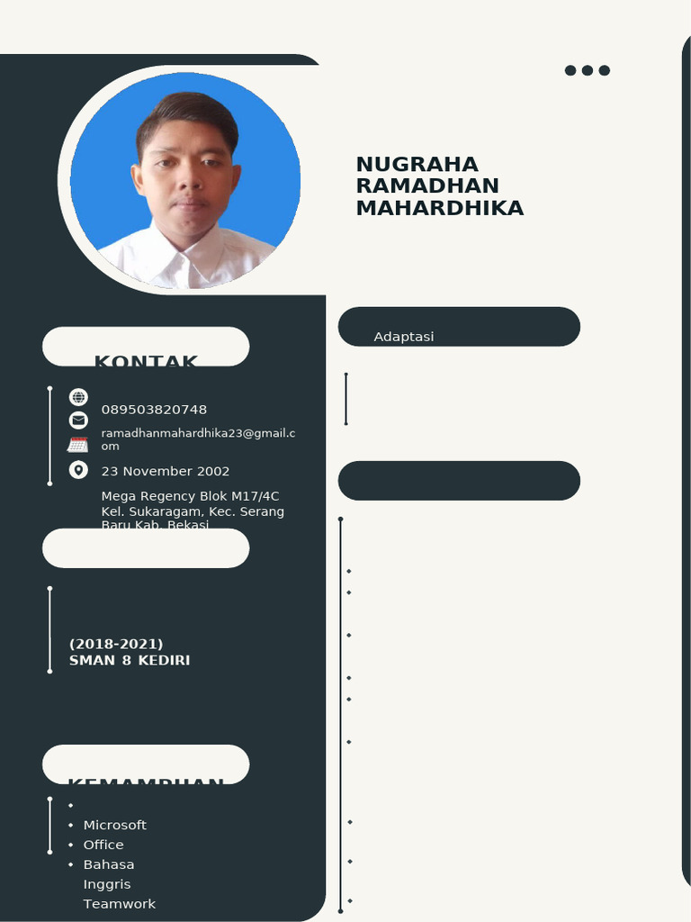 Profil CRM dan Koki Berpengalaman | PDF