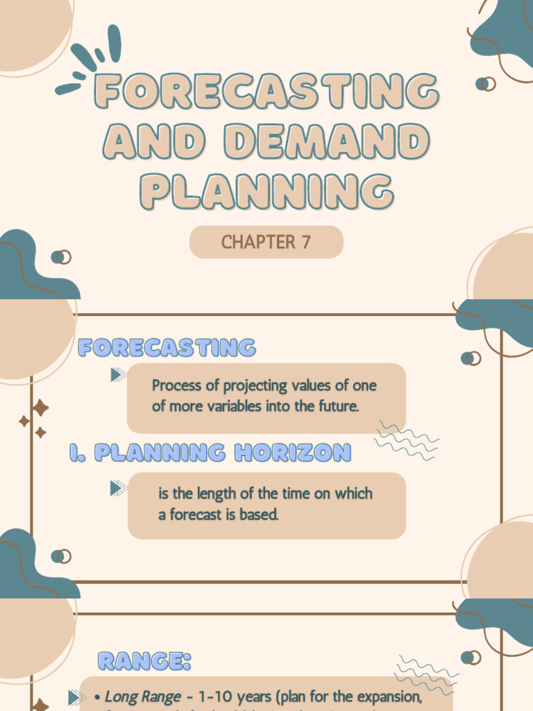 Demand Planning and Forecasting Insights | PDF