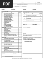 Aircraft Security Search Checklist | PDF