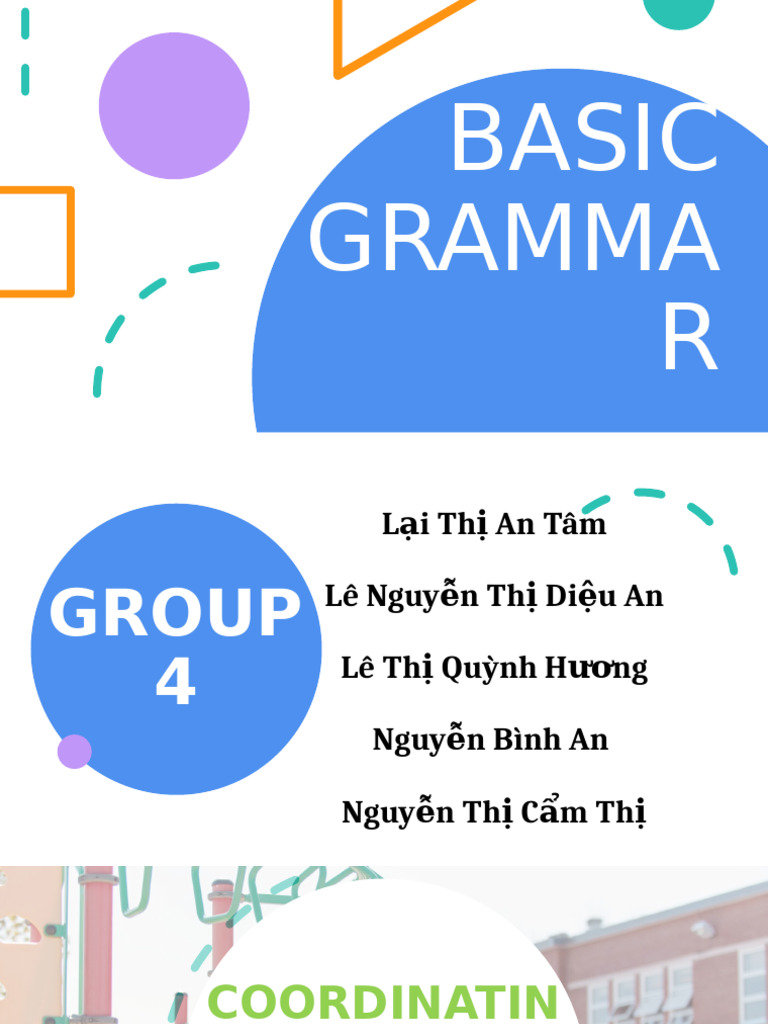 Basic Grammar | PDF
