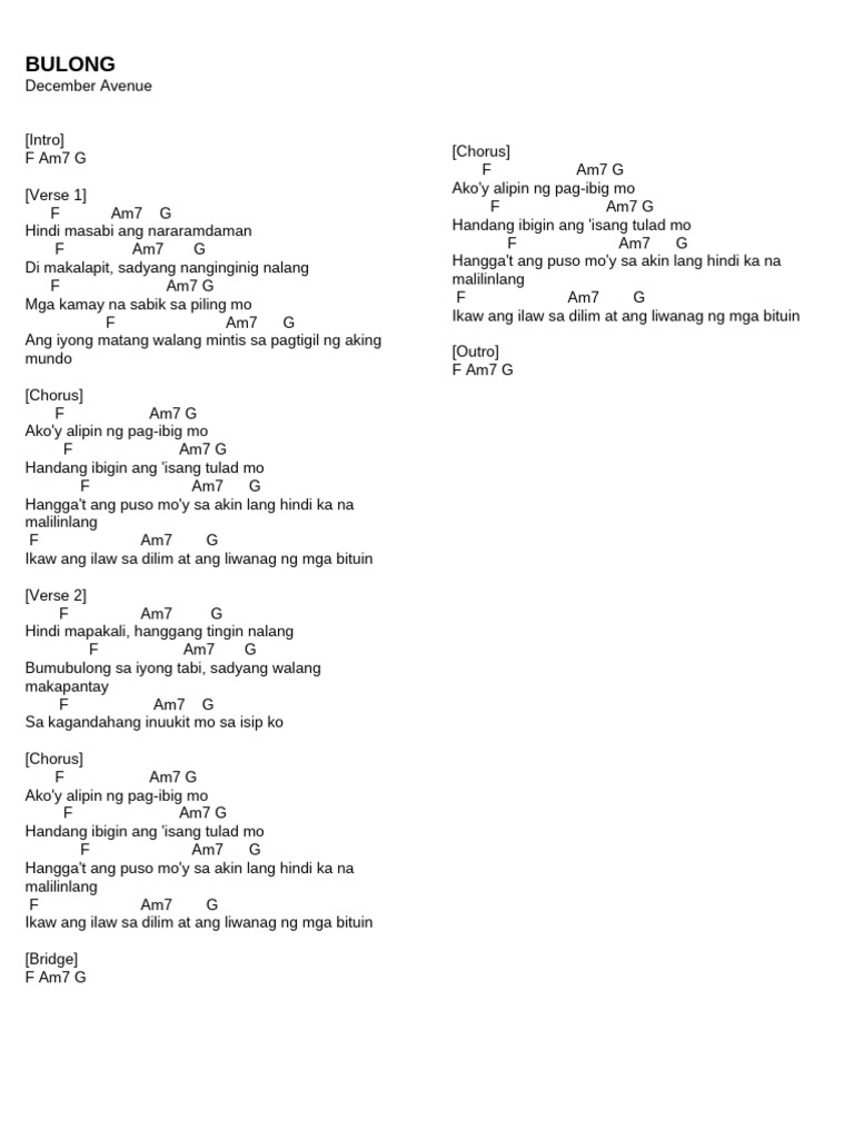 BULONG | PDF