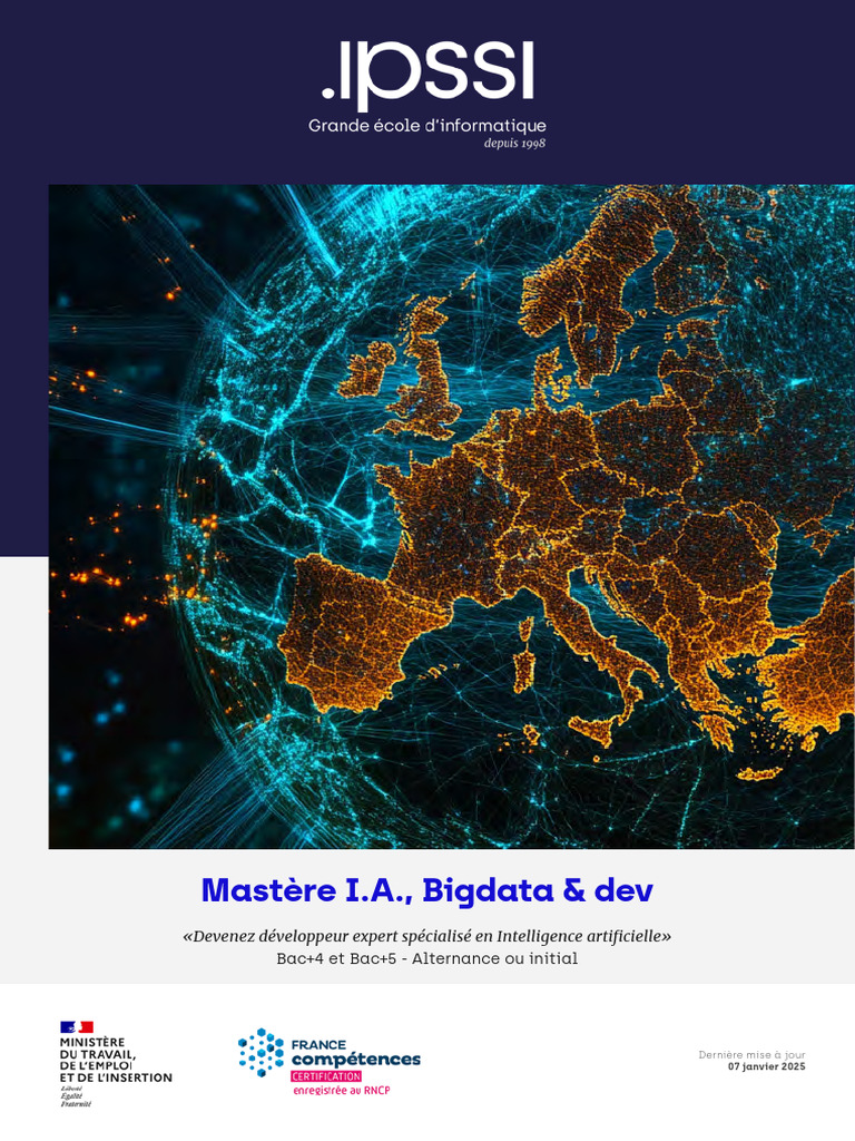 Mastère I.A. et Big Data en Alternance | PDF | Intelligence ...