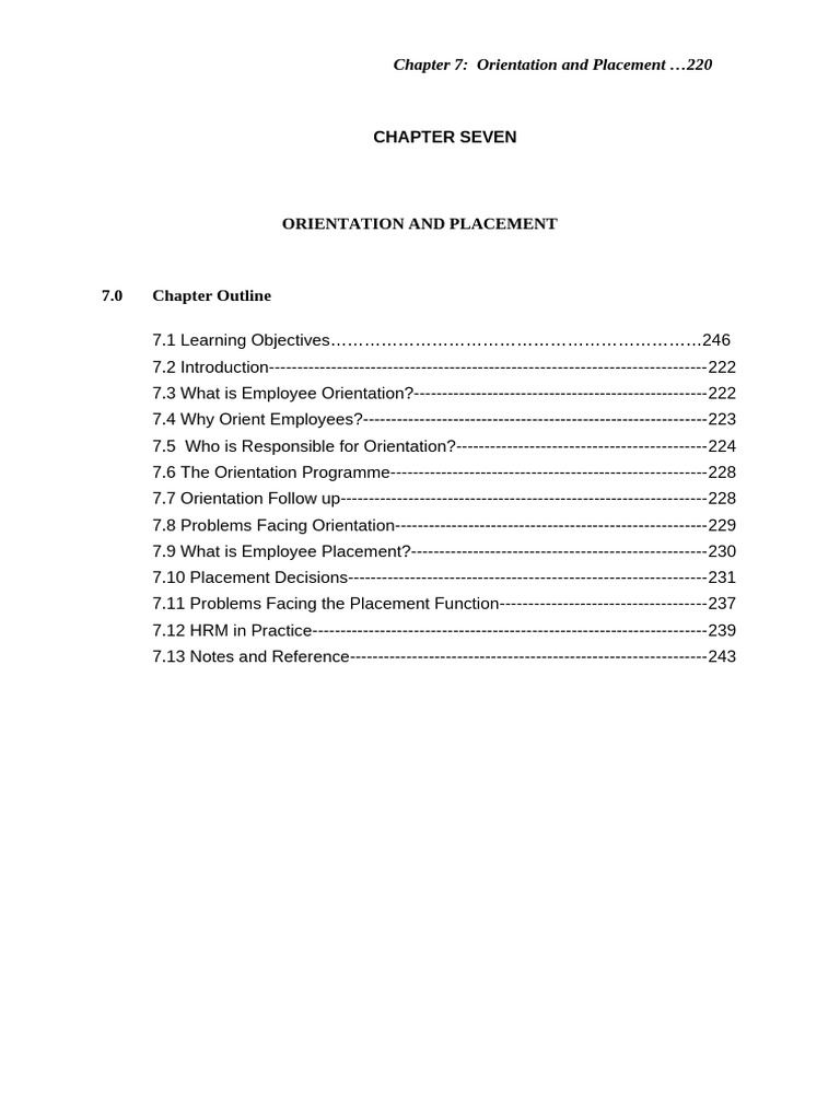 Employee Orientation and Placement Guide | PDF | Employment | Teachers