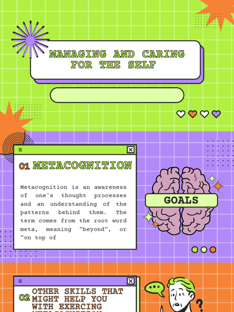 Metacognition: Strategies for Self-Management | PDF