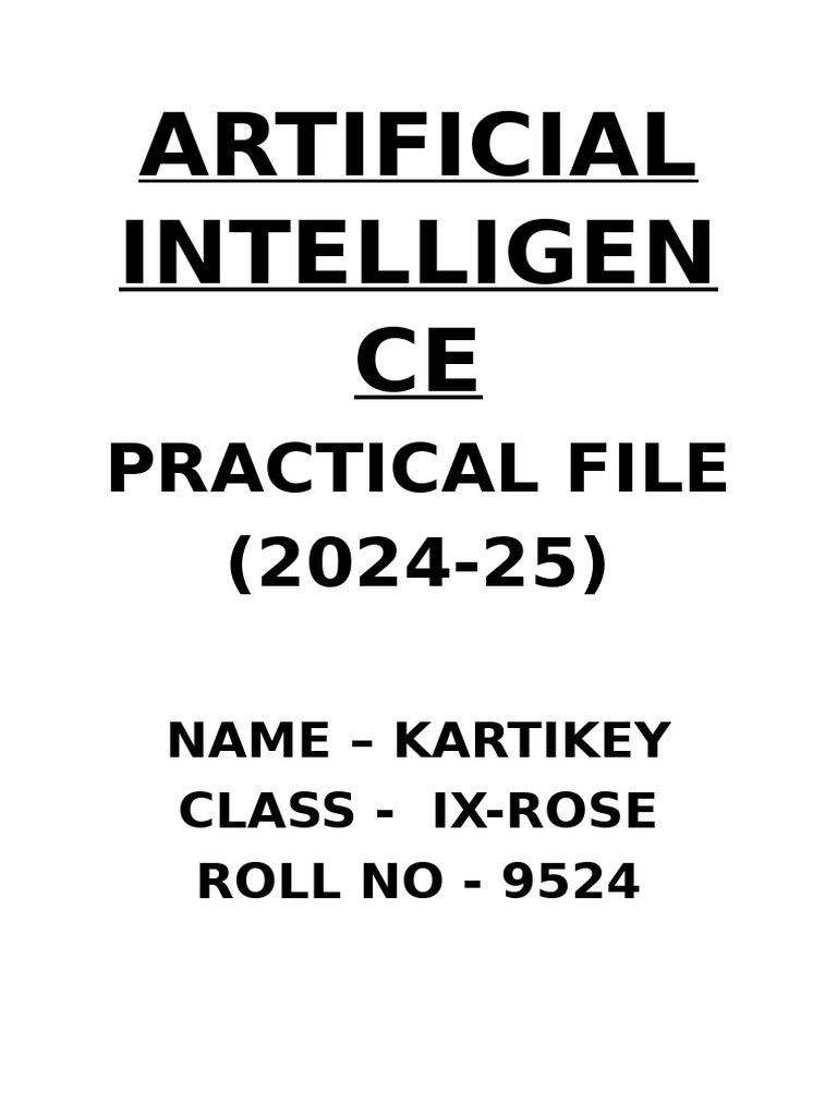 Artificial Intelligence 9th | PDF