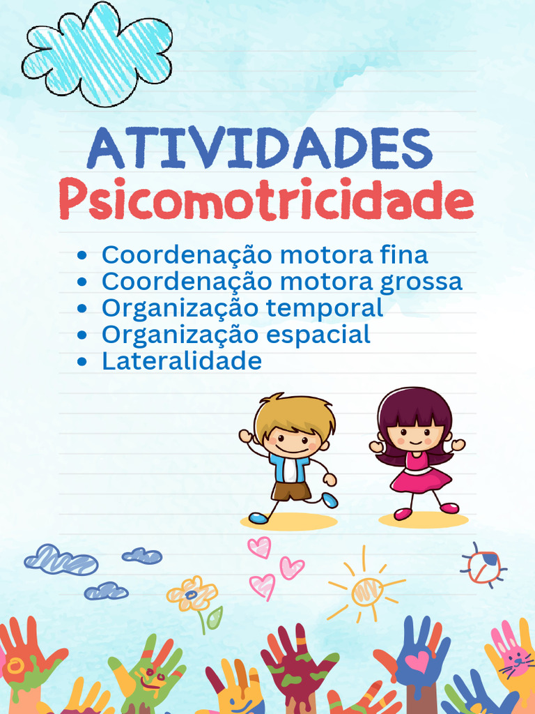 Atividades de Psicomotricidade Infantil | PDF | Coordenação motora ...