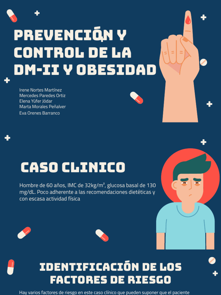 Prevención DM-II y Obesidad: Estrategias Clave | PDF | Diabetes | Obesidad