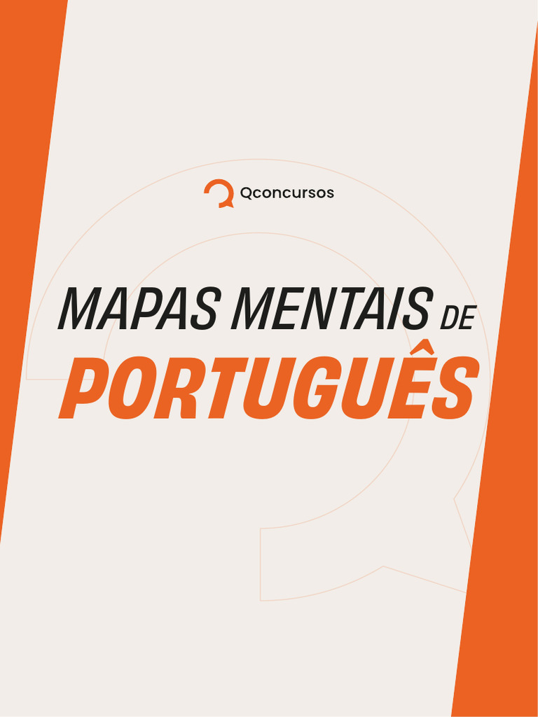 Mapas Mentais para Concursos de Português | PDF | Assunto (gramática ...