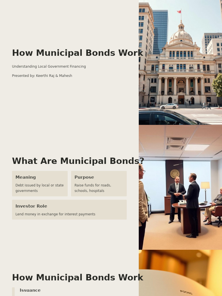 How Municipal Bonds Benefit Investors | PDF