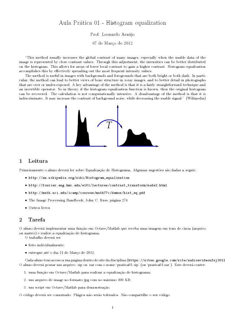 Histogram Equalization for Students | PDF | Computers