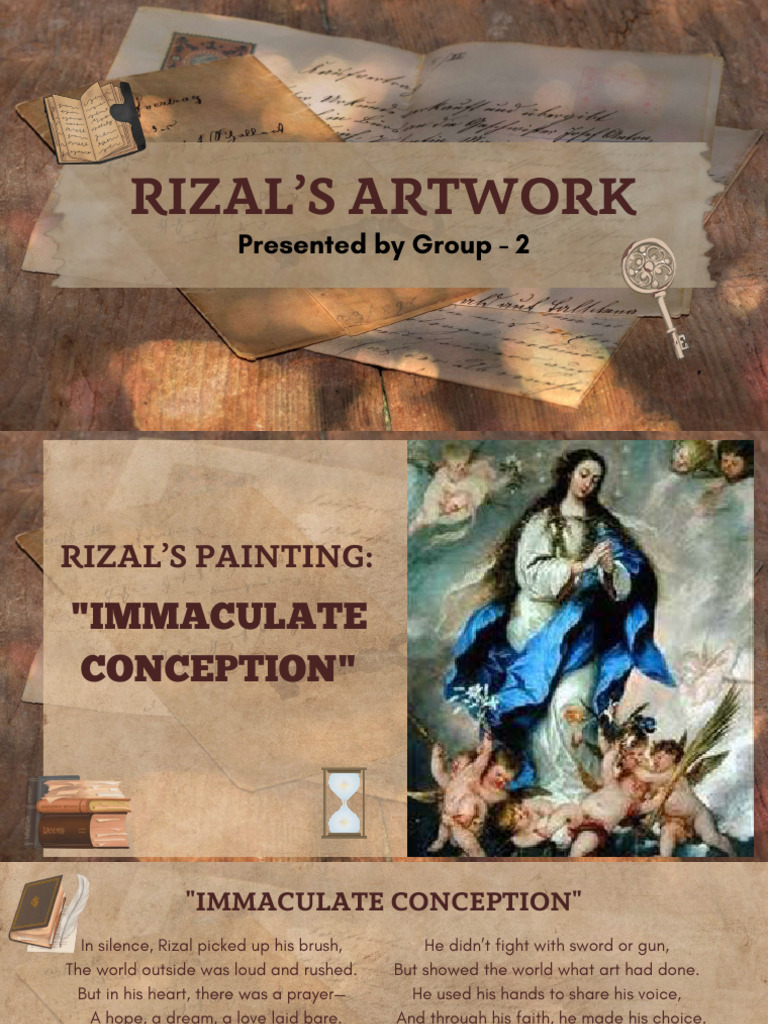 Rizal's Immaculate Conception Painting | PDF | Mary, Mother Of Jesus ...