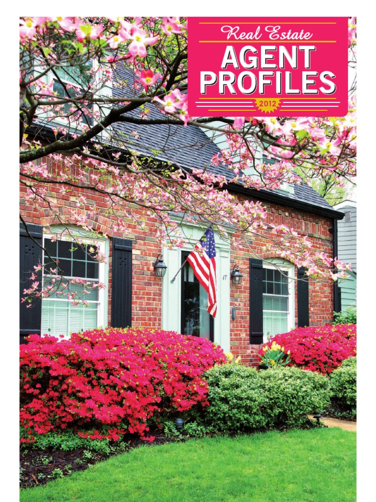 Real Estate Agent Profiles 2012 PDF Real Estate Broker Sales