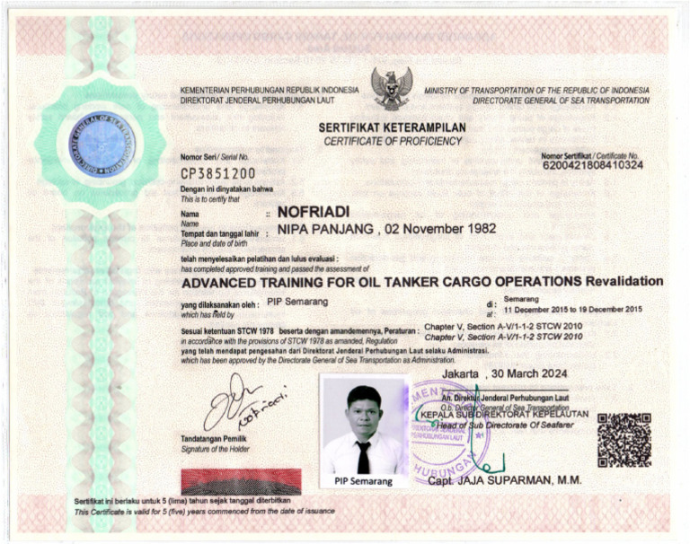 Advanced Training For Oil and Chemical Tanker Cargo Operations | PDF
