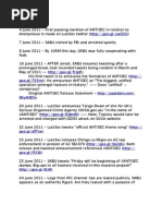 Download Timeline of ANTISEC as Created and Operated Under FBI Supervision by CabinCr3w SN85351496 doc pdf