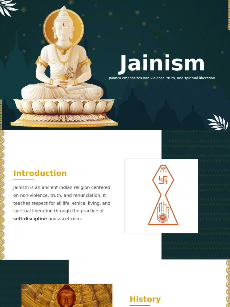SlideEgg 400957-Jainism | PDF | Ahimsa | Indian Philosophy