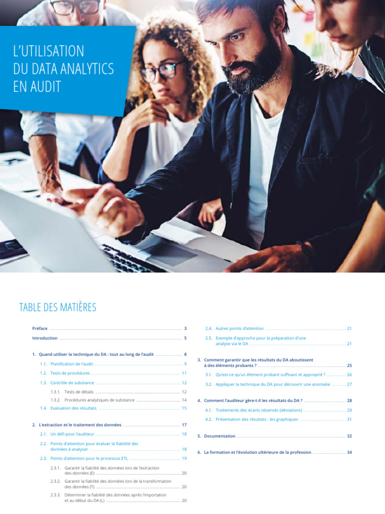 Data Analytics en Audit : Guide Pratique | PDF | Audit | Contrôle interne