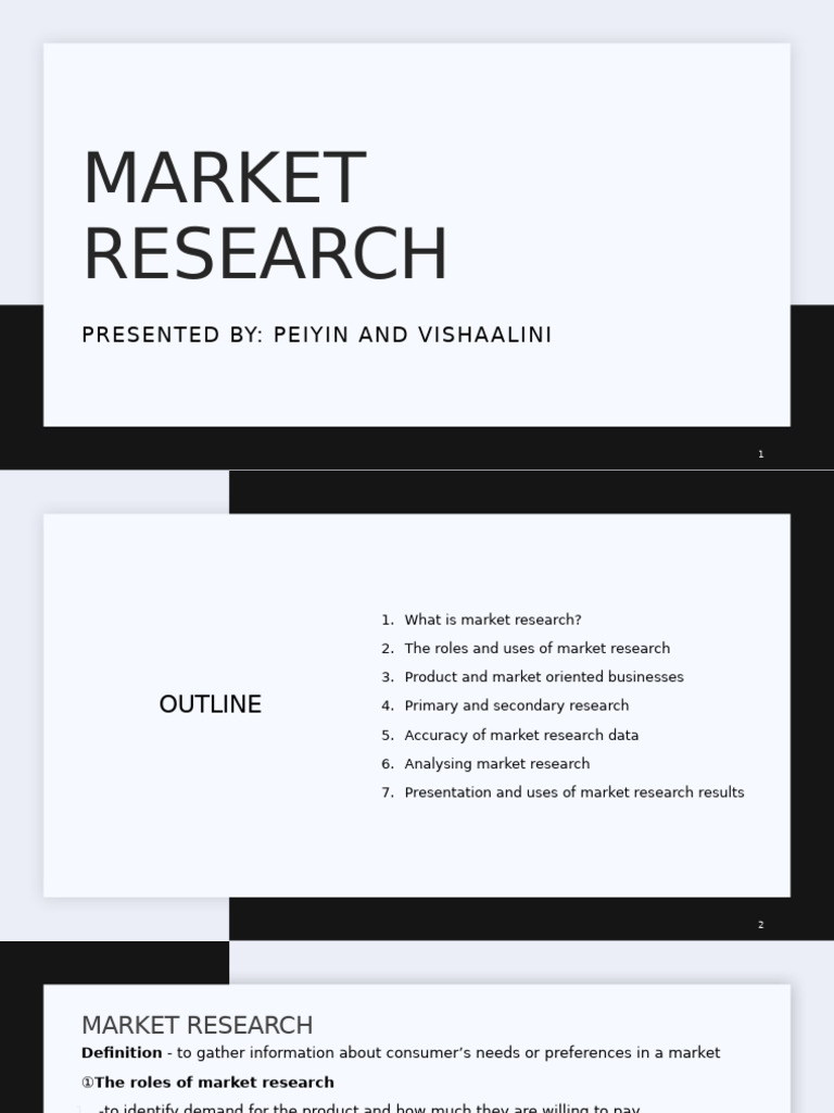 Comprehensive Guide to Market Research | PDF | Marketing Research ...
