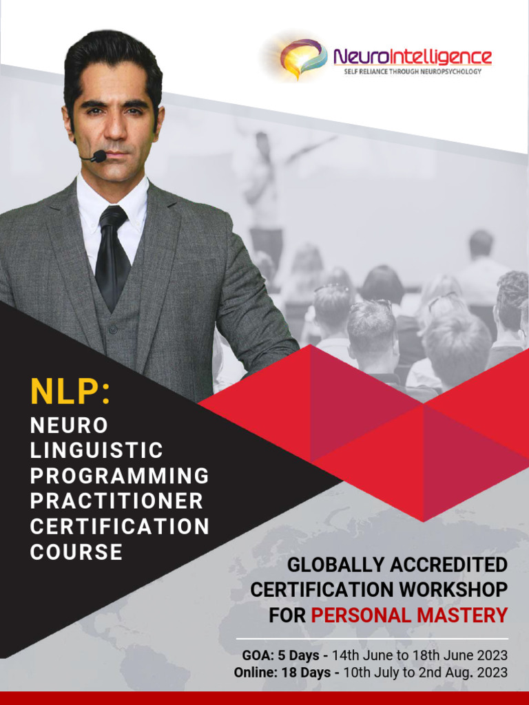NLP Practitioner Certification Course | PDF | Neuro Linguistic ...