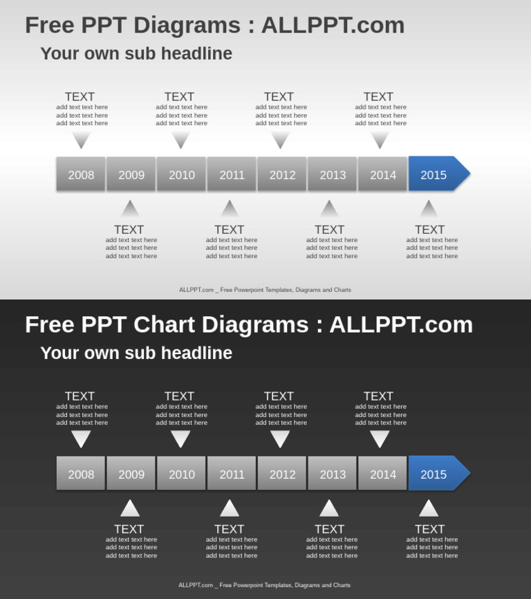 8 Years Timeline PPT Diagrams Widescreen | PDF | Microsoft Power Point ...