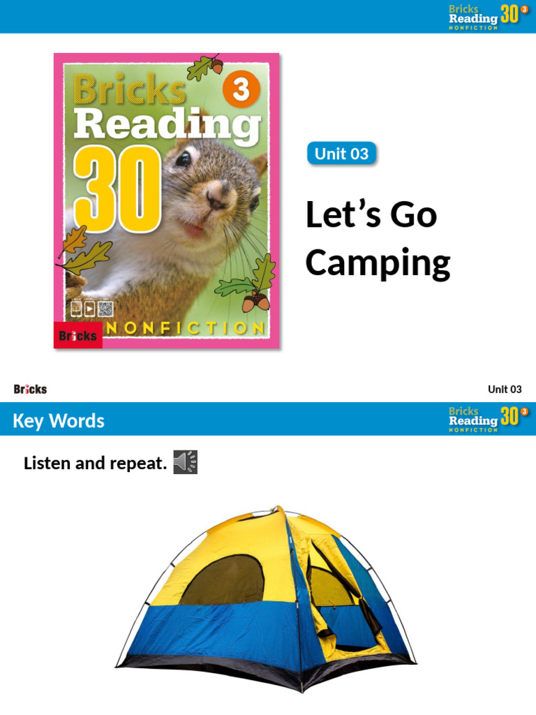 Bricks Reading 30 Nonfiction L3 SB PPT Unit 03 | PDF | Human ...