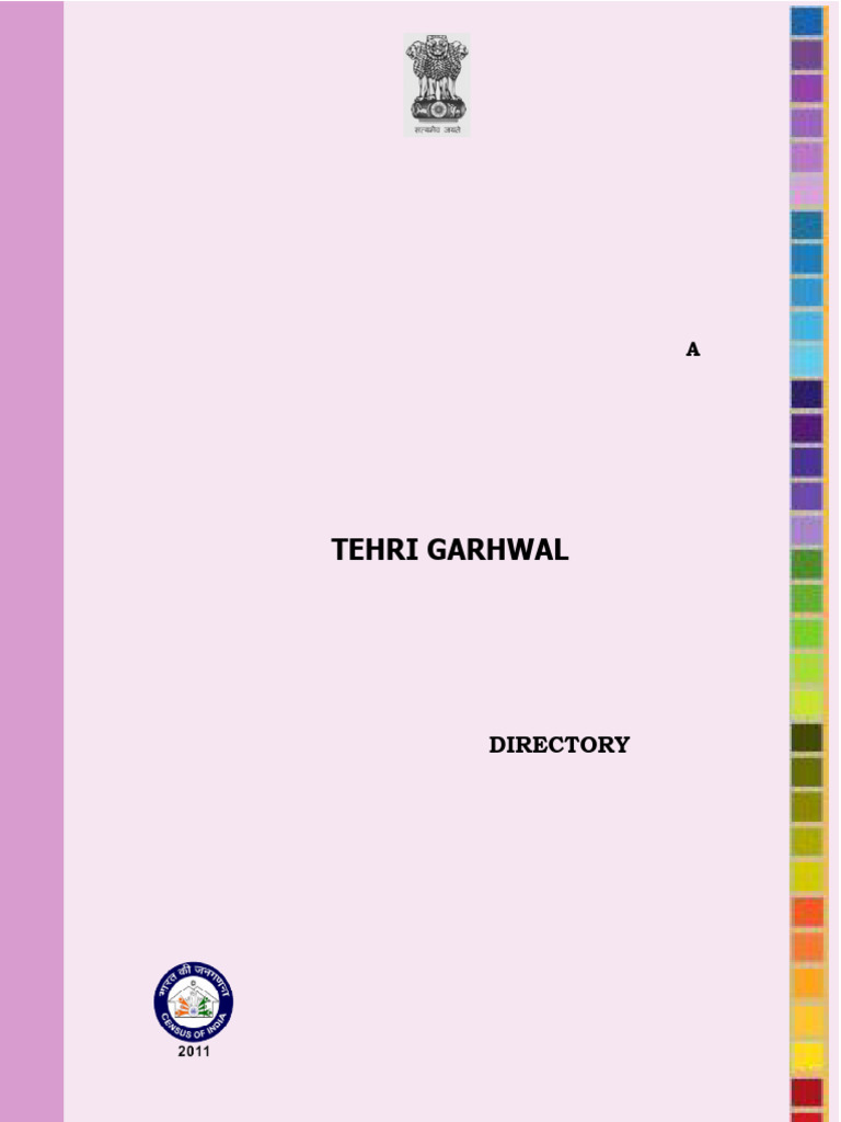 DH 2011 0504 Part A DCHB Tehri Garhwal | PDF