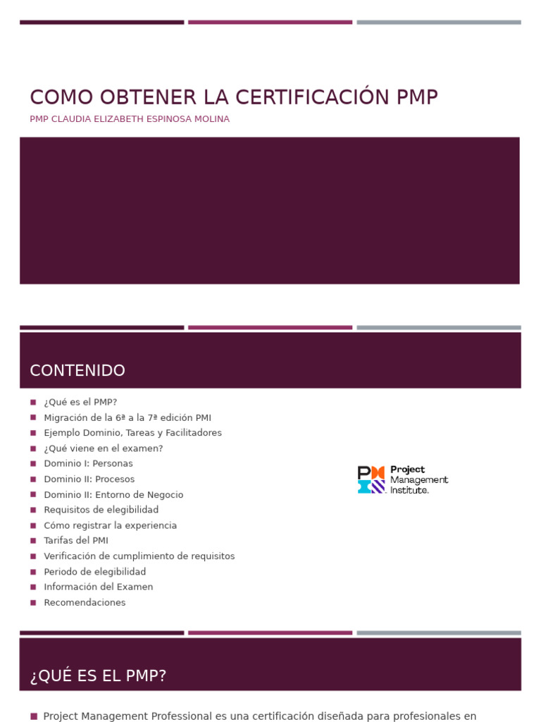 Start Points Became A PMP | PDF | Profesional en el manejo de proyectos ...